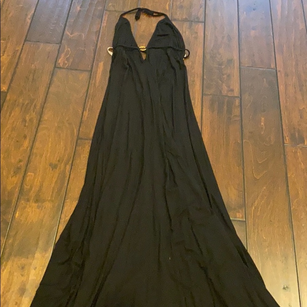 Black long dress